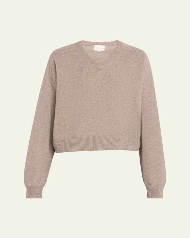 Anzor V-Neck Cashmere Sweater